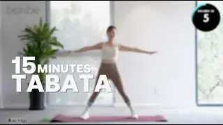 Bài tập Tabata giảm mỡ tăng cơ 15 phút (Sơ cấp)- Toàn thân không dụng cụ.