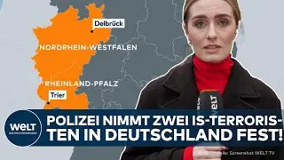 DEUTSCHLAND: Festnahmen wegen Terrorverdacht &ndash; Ermittler sprechen von monatelanger IS-Mitgliedschaft