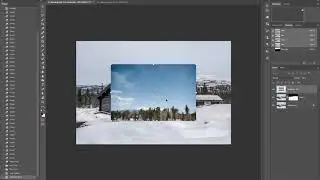 How to Replace a Winter Sky in Photoshop - Real Estate Photo Editing