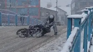 Khudaya Raham Bike Wala Baal Baal Bach Gaya Live Visuals From Amira kadal srinagar ☠️