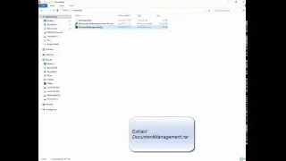 How to run Access Document Management database