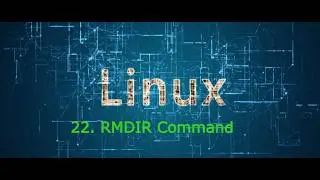 22. RMDIR command in Linux | Linux crash course | Linux form zero to advanced #linux #programming