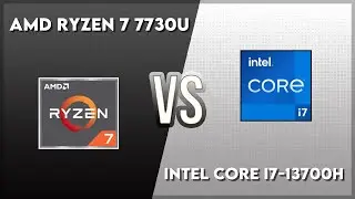 AMD Ryzen 7 7730U vs Intel Core i7-13700H Technical Comparison