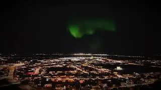 ICELAND: Massive Northern Lights over Keflavík (Cinematic Drone)