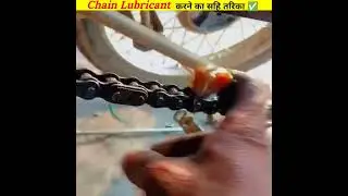 How to lubricate bike chain #short #bike #bikeengine