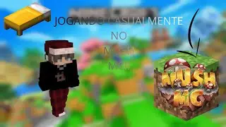 JOGANDO BEDWARS CASUALMENTE NO MUSH MC!!