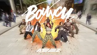 [KPOP IN PUBLIC | ONE TAKE] ATEEZ (에이티즈) - 'BOUNCY (K-HOT CHILLI PEPPERS)' | Dance cover in France
