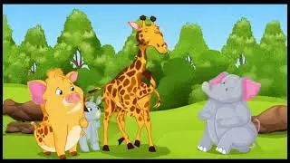 Dancing Zoo - Animal Jingle for kids. Bunny, Giraffe, Kitty & Friends.