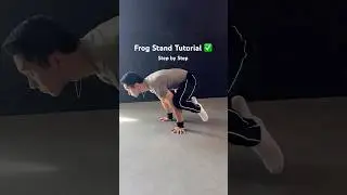 How to learn the Frog Stand ✅ #calisthenics #frogstand #tutorial #gym #shorts