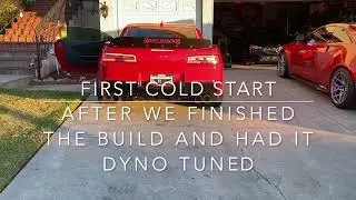 BEST SOUNDING CAMMED CAMARO EVER? BTR STAGE 3 CAM CHOPPING HARD!!!
