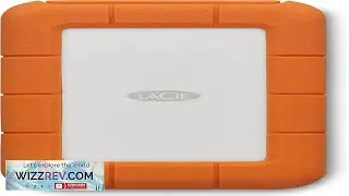 LaCie Rugged USB C 4TB Portable External Hard Drive Drop Shock Dust Rain