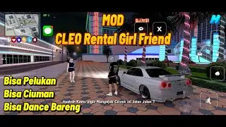 SHARE‼️MOD CLEO VIRAL RENTAL GIRLFRIEND GTA SA ANDROID | CAN DANCE TOGETHER | CAN HUG + KISS ⁉️