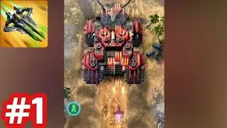 Wing Fighter - Gameplay Walkthrough - Part 1 Forest Dawn (iOS/Android)