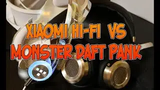 Xiaomi Mi Hi-Fi Headphones (УШИ) распаковка против MS Daft Pank