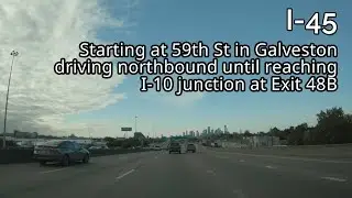 I-45: Galveston to Houston (Gulf Freeway)