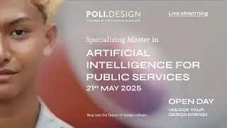 Specializing Master in Artificial Intelligence for Public Services | POLI.design Open Day 2025