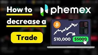 How do decrease a Position on Phemex ✅&nbsp;Reduce Trade Size Phemex Tutorial