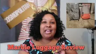 Marble Luggage Review| Classy, Cute, & Chic