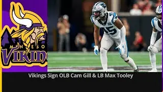 🏈 Vikings News: Cam Gill & Max Tooley Join the Purple 💪 SKOL Nation Update! 🔔