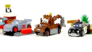 Lego Junior 10732 Guido & Luigis Pit Stop, 10733 Maters Junkyard, 10742 Willys Butte Speed Training