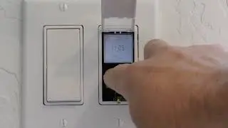 Как запрограммировать таймер-выключатель света Leviton