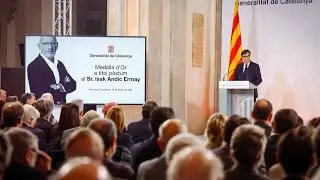 Medalla d'Or de la Generalitat a títol pòstum a Isak Andic (24.02.25)