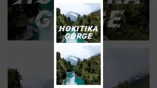 Hokitika Gorge | Turquoise Waters & Must-Visit Hidden Gem in New Zealand #hokitikagorge #nztourism
