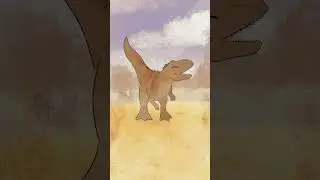 Thanks for cheering the allosaurus up! #allosaurus #dinosaurs #paleontology #animation