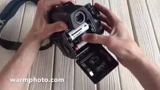 How to load a roll of 120 film   Contax 645