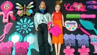 Satisfying Unboxing | Disney Princesses Diana & Ken pretend fashion show | #asmr 🌈
