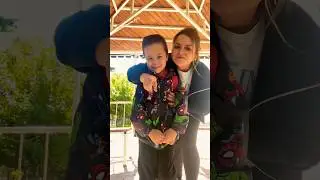 Mom and baby suprised 🐙😱🤣❤️ #shorts