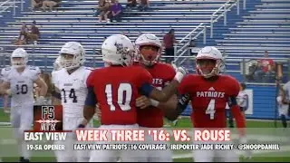 East View Patriots Football | Week 3 Mixtape | 2016 #highschoolfootball 🏈