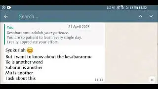 Learn Indonesian Easily | Explanation of A Word (Group Chat Archive 21042023) ~ #BIPA