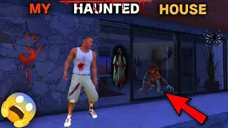 Franklin's HAUNTED house || GHOST come in Franklin's house and gave a TASK || GTA 5 | Hindi Gameplay