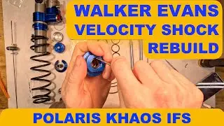 Walker Evans Velocity Snow Shock Rebuild. Polaris Khaos IFS Models