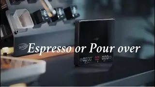 IKAPE coffee scale makes perfect espresso and pour-over easier than ever.
