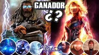 ANALISIS: THOR vs CAPITANA MARVEL ¿Cual es el mas poderoso? || ENDGAME [Alien Legacy]