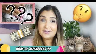 PROBANDO productos de UÑAS de ALIEXPRESS!!💅 [ Valen la pena???🧐 + Enlaces]