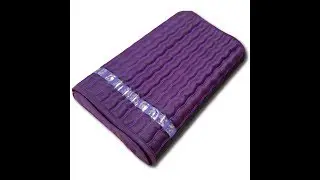 Ereada Far Infrared 2-in-1 Purple Amethyst Pillow - Negative Ions