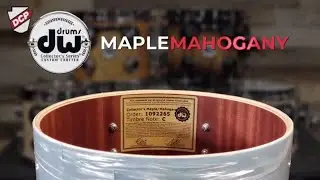 DW Collectors Maple/Mahogany Drum Set