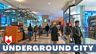 Exploring Underground City in Downtown Montreal (R&eacute;so Montr&eacute;al - November 2020) #undergroundcity