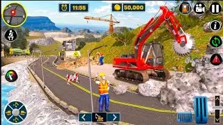 Real Construction Truck Games - JCB Construction Game 3D - Android Gameplay #1