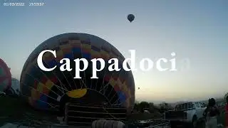 Sunrise di Cappadocia: Pengalaman Naik Balon Udara Indah di Turki #cappadocia #gasballoon #turkey