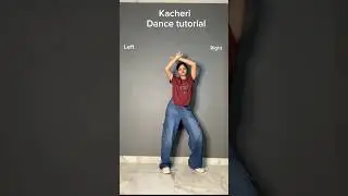 Kacheri Dance Tutorial (slow music) | tejudance #ytshorts #tamilsong