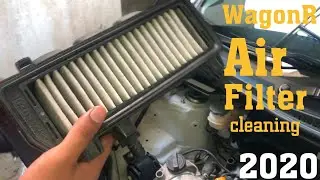 How to clean air filter in WagonR 2020/Tricks
