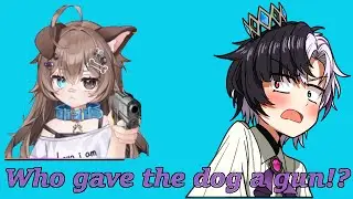 Rin finds out Pochi is packing heat