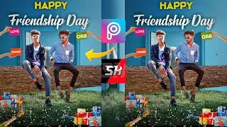 Friendship Day Photo Editing in PicsArt 😜 || Happy Friendship Day - EPIC EDITZ S.K