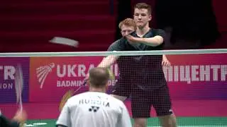 European Badminton Championship : Quarter-final - SOZONOV/ IVANOV vs FLYNN/CLARE