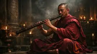 Ancient Flute Journey &bull; Tibetan Bamboo Flutes & Sacred Temple Night Ambience (No Vocals)