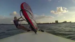Izzy Hamilton RS:X Cozumel Windsurfing Training Camp